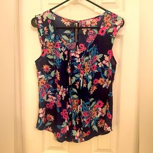 Casual floral tank